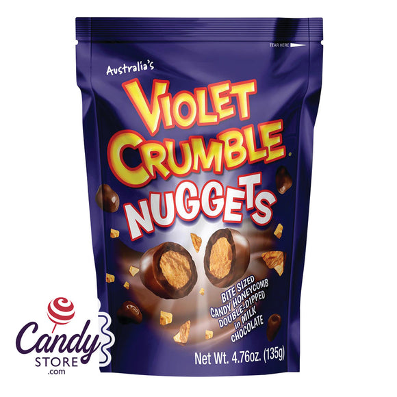 Violet Crumble Nuggets Milk Chocolate - 8ct