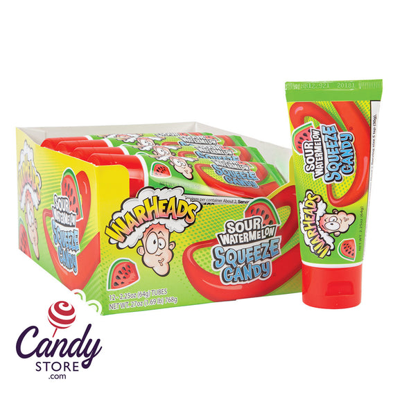 Warheads Sour Watermelon Squeeze Candy - 12ct