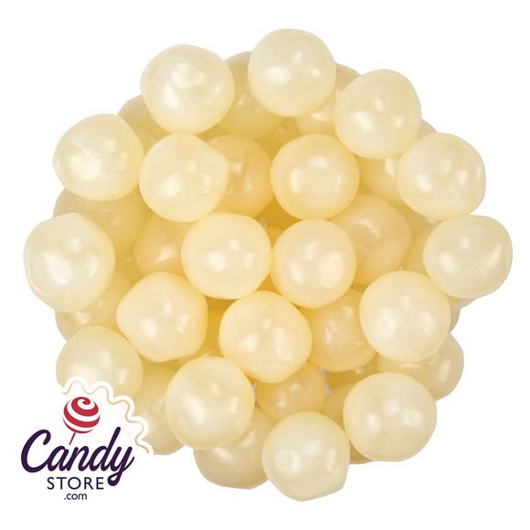 White Pina Colada Fruit Sours Balls Candy - 5lb