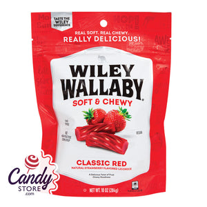 Red Liquorice Wiley Wallaby - 10ct